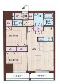 ROXIS日暮里 902 間取り図