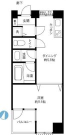 アーバンフォレスト後楽園 1階 間取り図