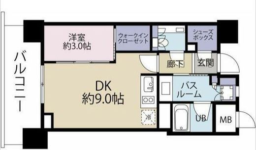 アトラス白金台レジデンス 4階 間取り図