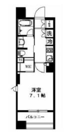 クオリアYZ恵比寿 7階 間取り図