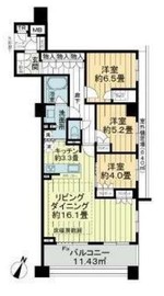 ブランズ横濱瀬谷 2階 間取り図