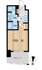 KDXレジデンス大山 1108 間取り図