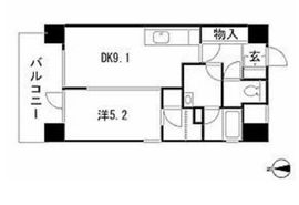 エルスタンザ白金台 601 間取り図