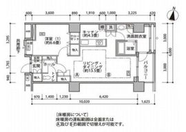 東雲キャナルコートCODAN 18-617 間取り図