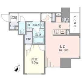 プランドール水天宮 505 間取り図