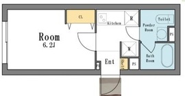 LEGALAND不動前ANNEX (リーガランド不動前アネックス) 203 間取り図