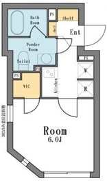 LEGALAND不動前ANNEX (リーガランド不動前アネックス) 402 間取り図