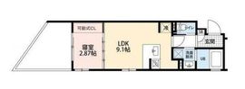 イプシロン亀戸 504 間取り図