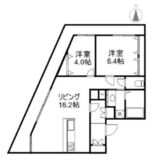 イプシロン亀戸 503 間取り図