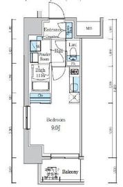 デュオフラッツ葛西 901 間取り図