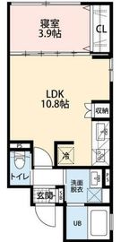 イプシロン亀戸 201 間取り図