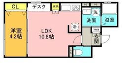 イプシロン亀戸 401 間取り図