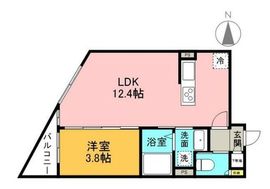 イプシロン亀戸 403 間取り図