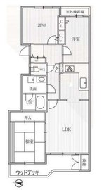 T's garden横浜反町 201 間取り図