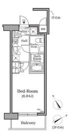 レジディア用賀 309 間取り図