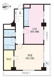 一番町マンション 403 間取り図