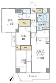 KDXレジデンス二子玉川 201 間取り図