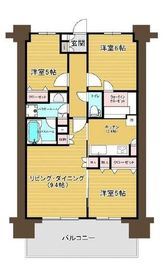 日神パレステージ海老名 8階 間取り図
