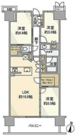 クラッシィハウス亀有 310 間取り図