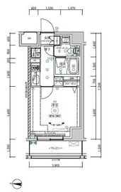 RELUXIA森下Ⅱ (リルシア森下Ⅱ) 5階 間取り図