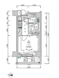RELUXIA森下Ⅱ (リルシア森下Ⅱ) 6階 間取り図
