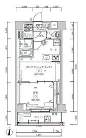 RELUXIA森下Ⅱ (リルシア森下Ⅱ) 1階 間取り図