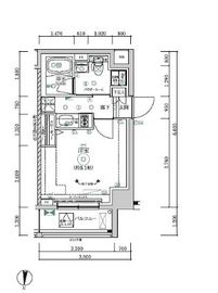 RELUXIA森下Ⅱ (リルシア森下Ⅱ) 2階 間取り図