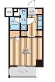 レジディア新横浜 1111 間取り図