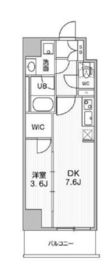 コンフォリア・リヴ志村三丁目 602 間取り図