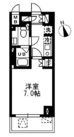 ウィステリア高津 203 間取り図