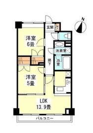 グランハイツ南雪谷 224 間取り図