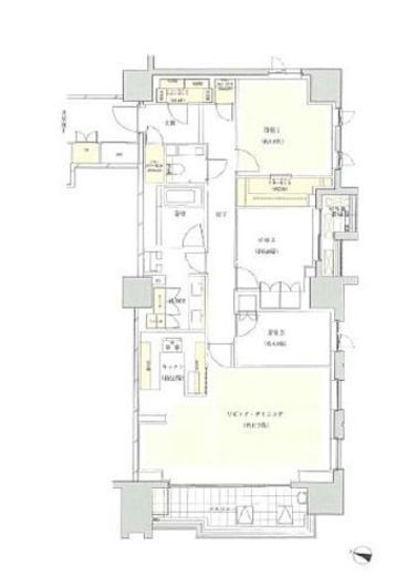 ザ・パークハウス渋谷南平台 7階 間取り図