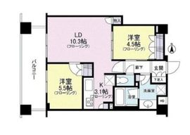 クレアホームズ新宿百人町 5階 間取り図