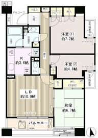パーク・ネスタ落合 3階 間取り図