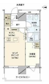THE YOKOHAMA FRONT TOWER (ザ・ヨコハマフロントタワー) 17階 間取り図