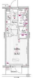 ガーラ新横浜グランドステージ 3階 間取り図