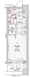 グランド・ガーラ横浜大口 4階 間取り図
