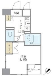 KDXレジデンス横浜関内 2階 間取り図