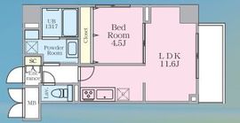Esperia (エスペリア) 601 間取り図