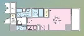 Esperia (エスペリア) 702 間取り図