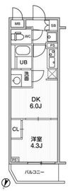 LIME RESIDENCE HIKIFUNE (ライムレジデンス曳舟) 501 間取り図