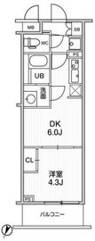 LIME RESIDENCE HIKIFUNE (ライムレジデンス曳舟) 406 間取り図