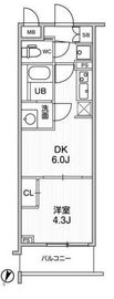 LIME RESIDENCE HIKIFUNE (ライムレジデンス曳舟) 108 間取り図