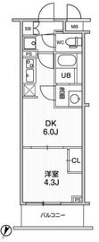 LIME RESIDENCE HIKIFUNE (ライムレジデンス曳舟) 409 間取り図