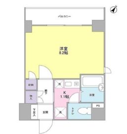 フォレシティ内神田 2階 間取り図