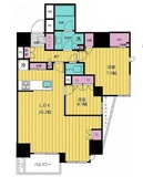 ルネ文京白山 14階 間取り図