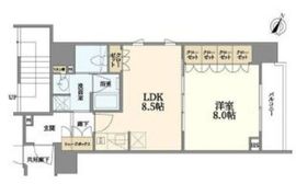 レ・ジェイドクロス千代田神保町 9階 間取り図