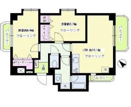 ガーデンフォート目黒 4階 間取り図