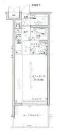 グランドコンシェルジュ都立大学 5階 間取り図