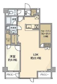 デュフレ渋谷本町 4階 間取り図